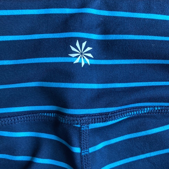 Athleta XL striped capris - Picture 5 of 8